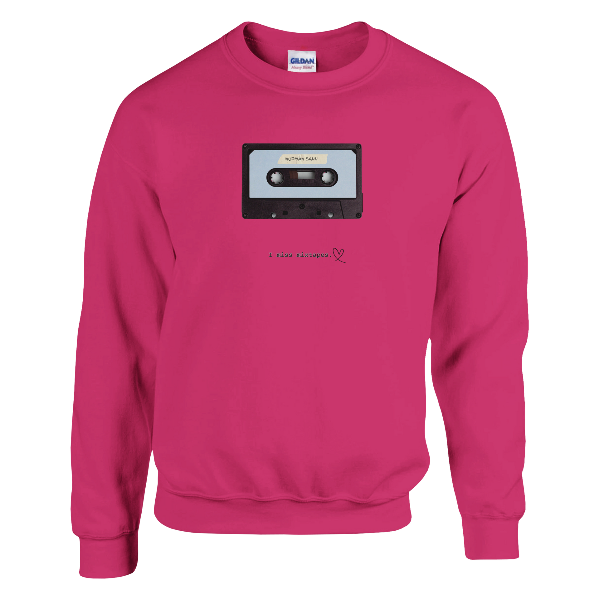 I Miss Mixtapes / Crewneck / Cassette / Dos – Norman Sann l