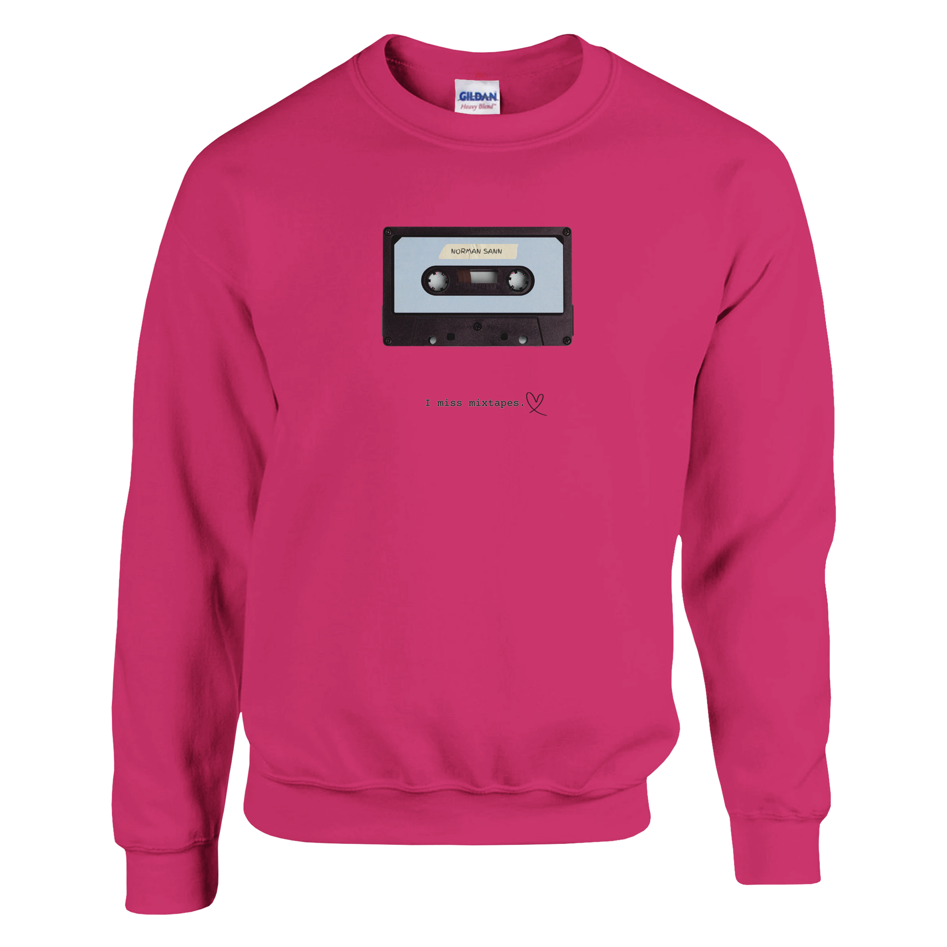 I Miss Mixtapes / Crewneck / Cassette / Dos – Norman Sann l