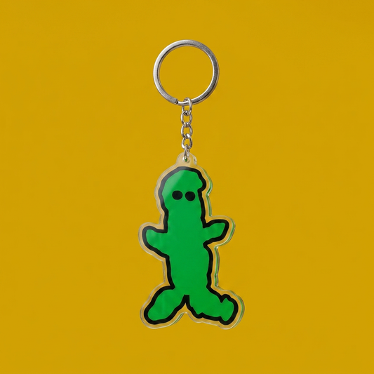 The Monsters They Made / Green Monster Keychain