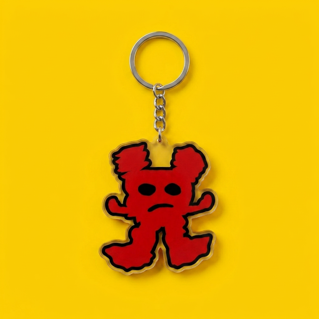The Monsters They Made / Red Monster Keychain